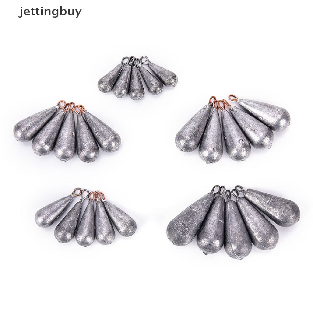 Bộ 5 Phụ Kiện Câu Cá Hình Giọt Nước