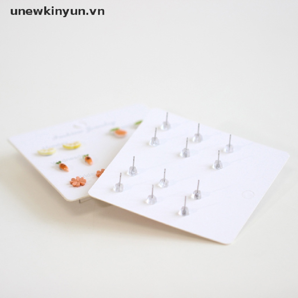 1 Bộ Bông Tai Bằng Gốm Họa Tiết Hoạt Hình Dễ Thương Thời Trang Cho Nữ