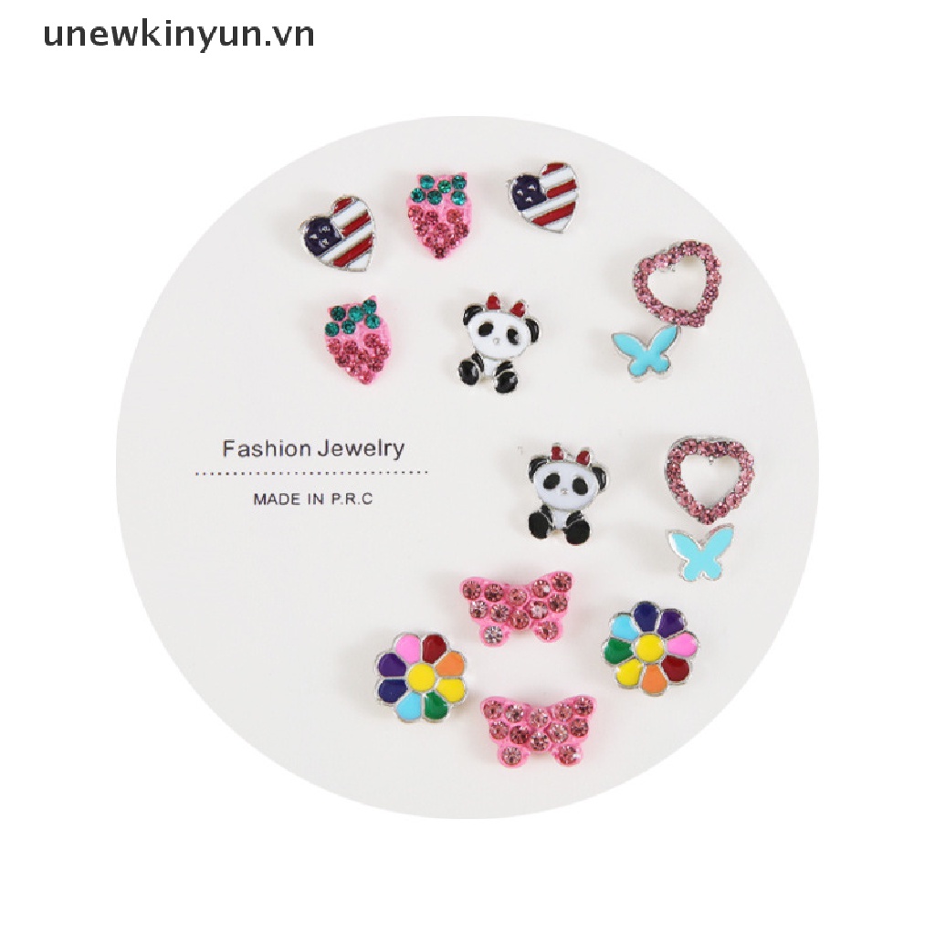 Bộ Khuyên Tai Hình Học Nhỏ Xinh Thời Trang Hàn Quốc Cho Bạn Gái