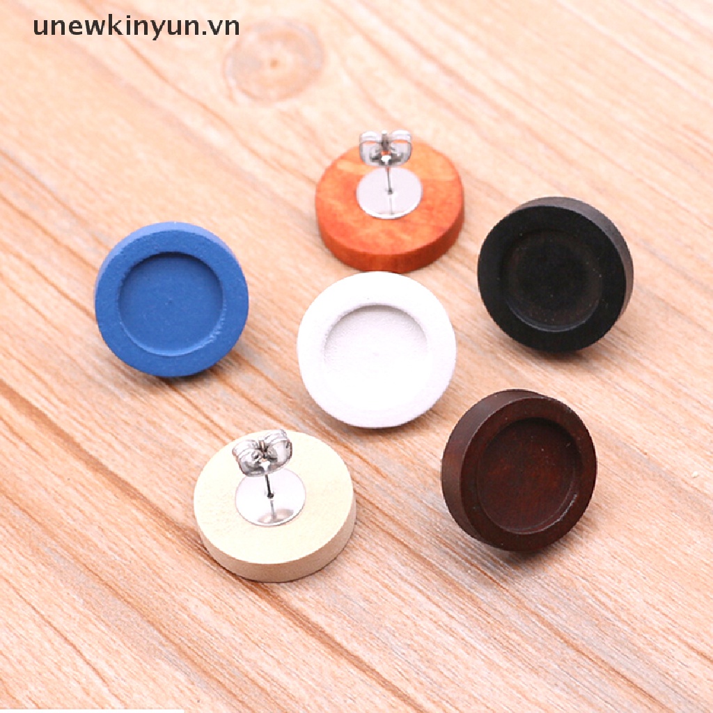 Bộ 10 Cái Khay Làm Bông Tai DIY