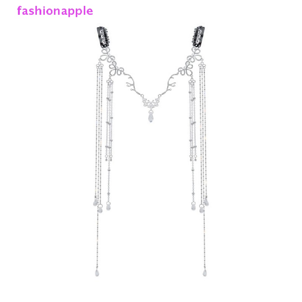 Băng Đô Cài Tóc Đính Đá Hình Giọt Nước Phong Cách Trung Hoa Cổ Điển