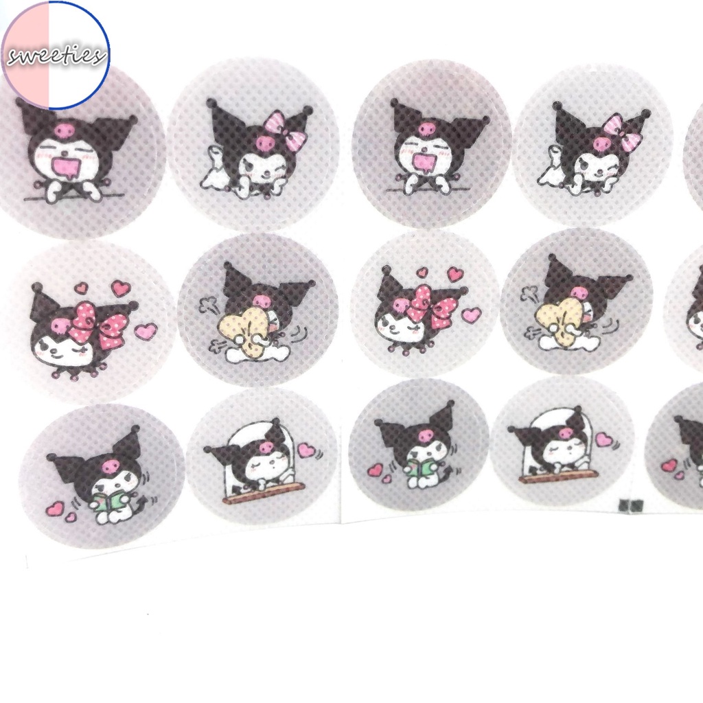 SANRIO Miếng Dán Tinh Dầu Chống Muỗi Hoạt Hình Kuromi Cinnamoroll Bằng Vải Không Dệt Cho Trẻ Em