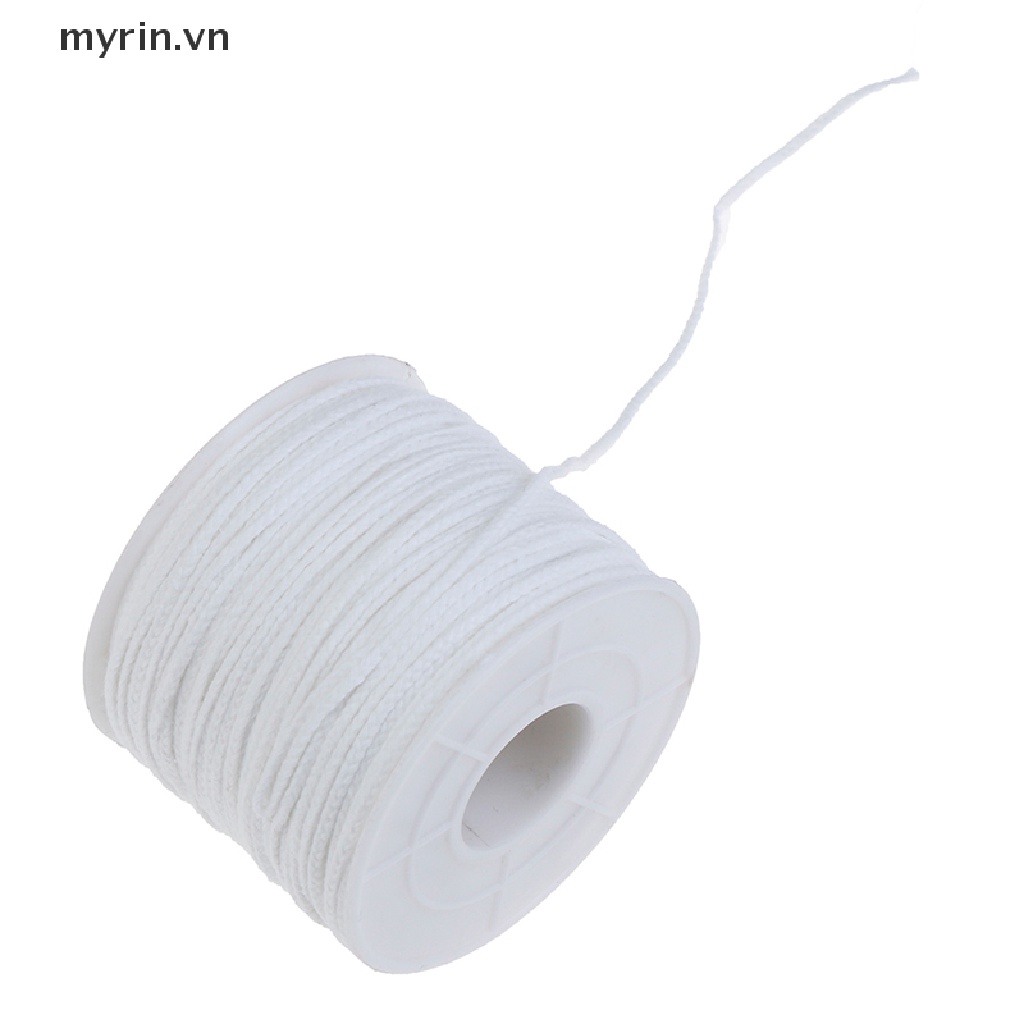 Cuộn Dây Bấc Cotton 61m Dùng Cho Đèn Dầu DIY