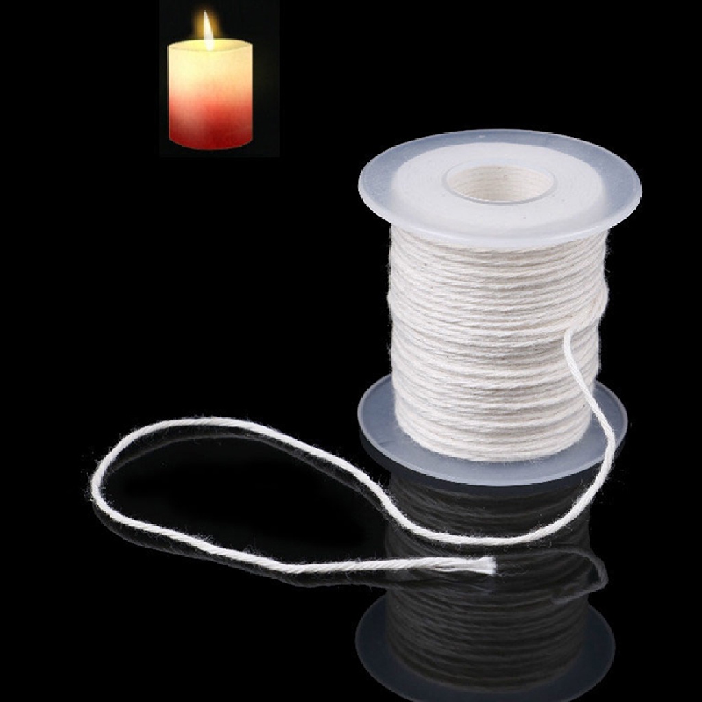 Cuộn Dây Bấc Cotton 61m Dùng Cho Đèn Dầu DIY