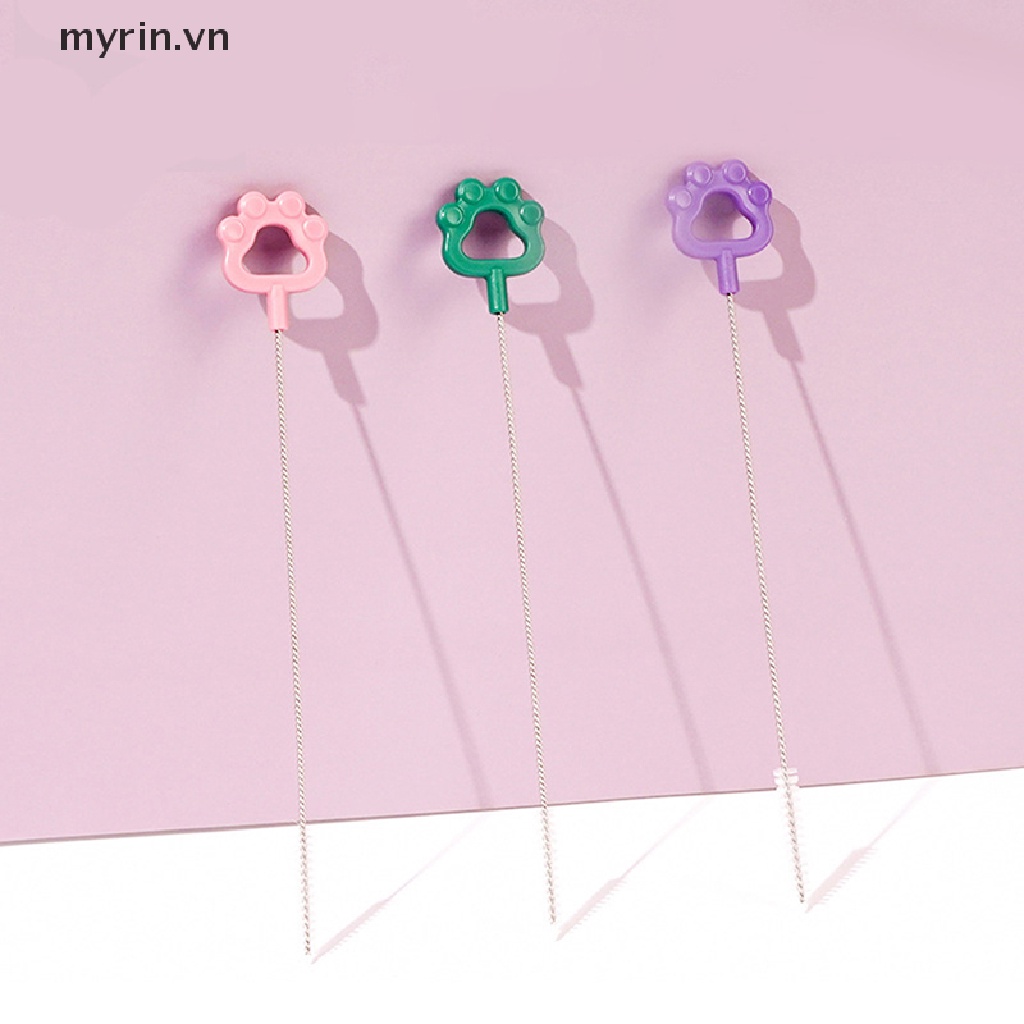 Cọ Nylon Xoắn Ốc Chất Lượng Cao Vệ Sinh Ống Hút / Bàn Phím / Mắt Kính
