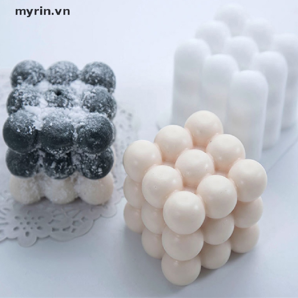 Khuôn Silicon Làm Xà Phòng Handmade 3D Sáng Tạo