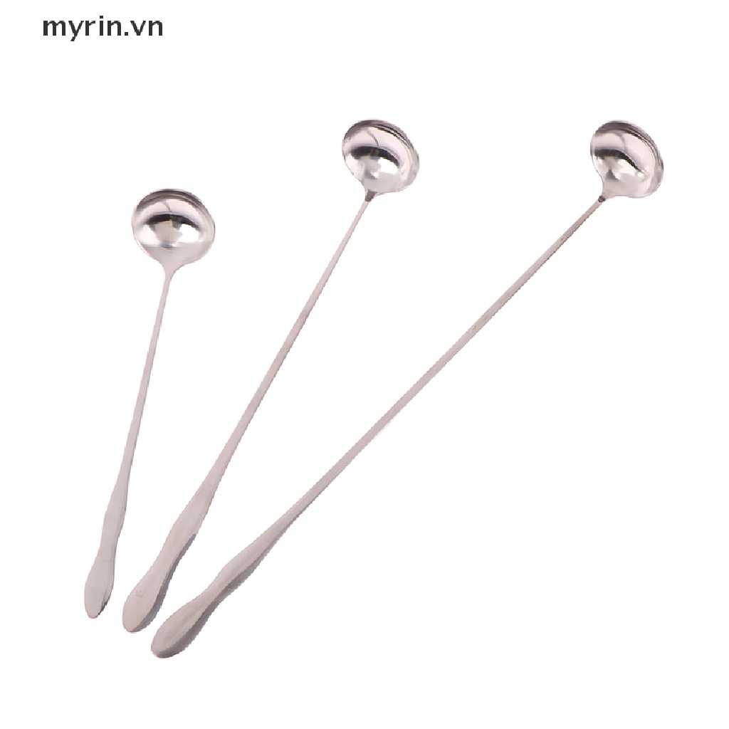 1 Muỗng Múc Kem Bằng Thép Không Gỉ Cán Dài Tiện Dụng