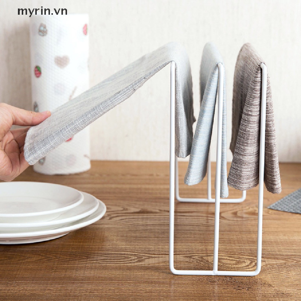 Giá Treo Khăn Bằng Sắt Cao Cấp Tiện Dụng Cho Nhà Bếp