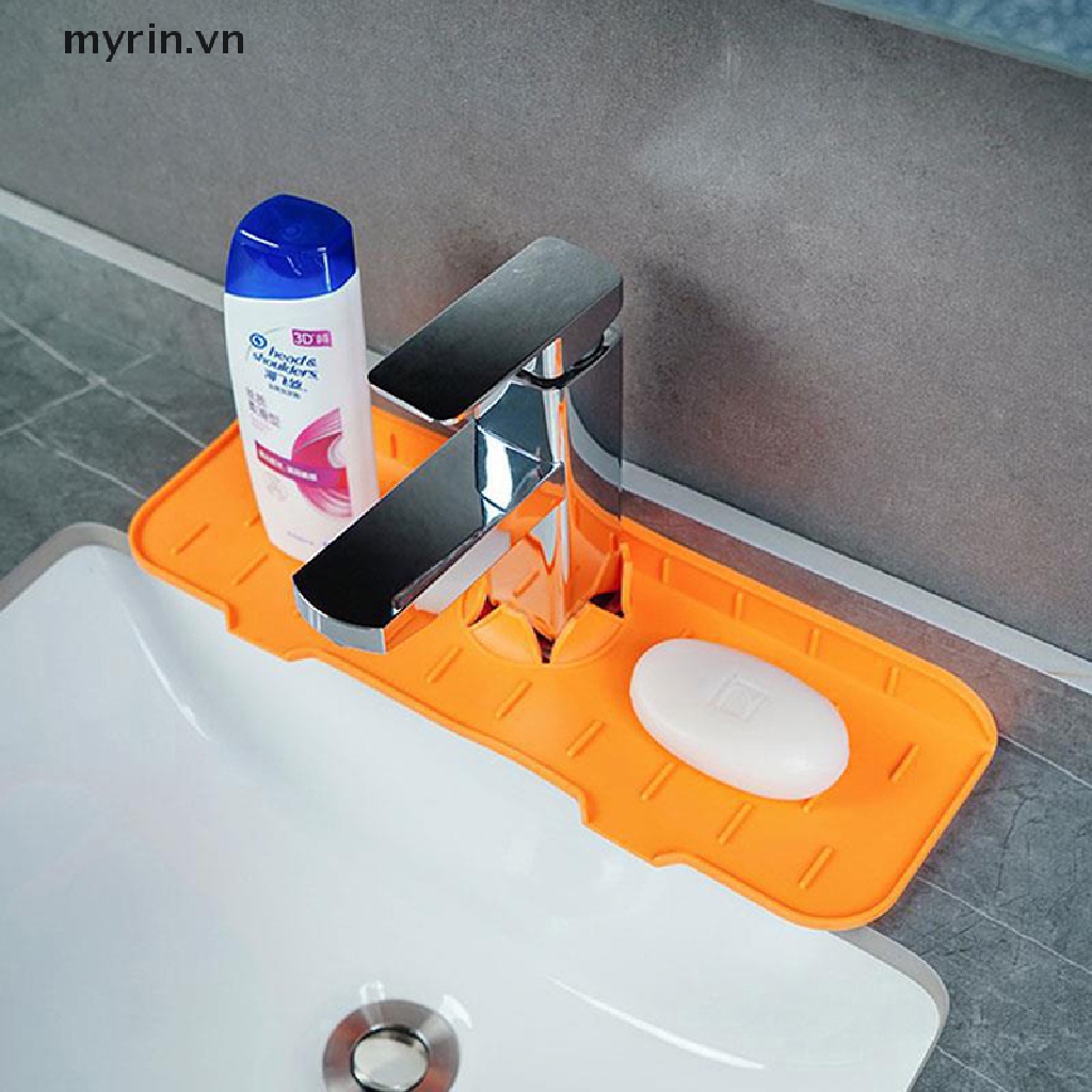 Miếng Silicon Gắn Vòi Nước Bồn Rửa Chén Chống Văng Nước Tiện Dụng