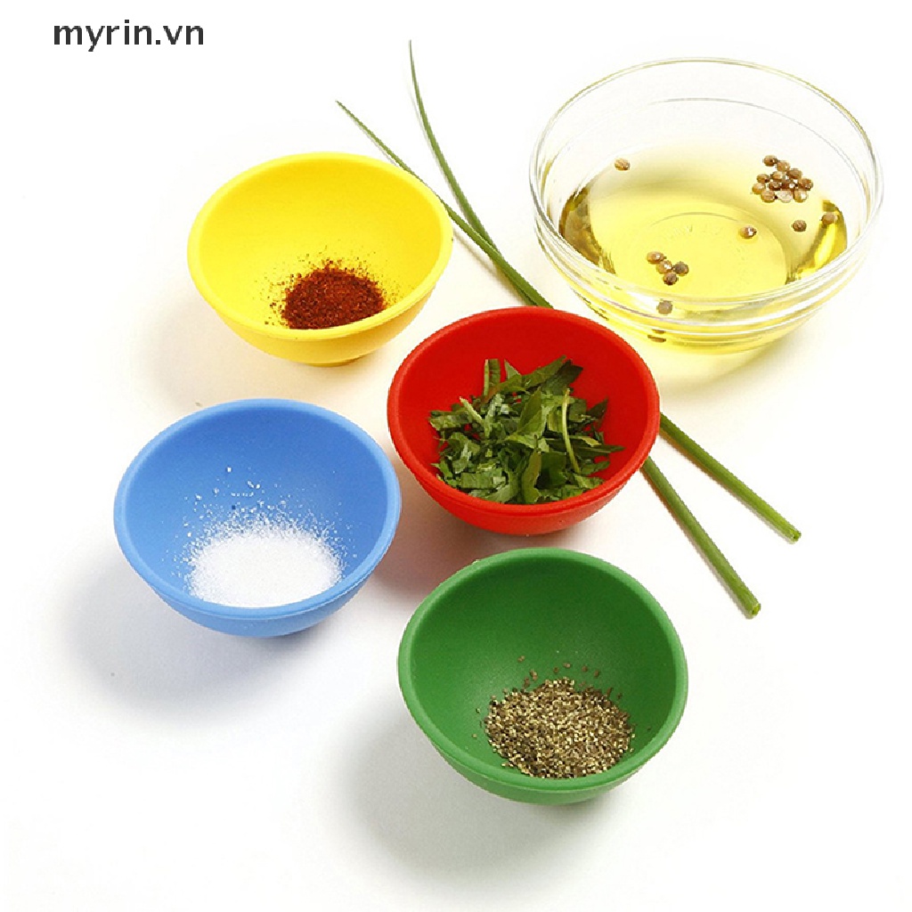 Tô Đựng Gia Vị Mini Bằng Silicon Tiện Dụng Cho Nhà Bếp