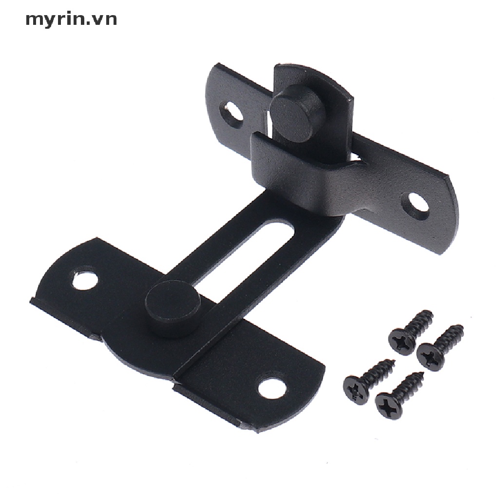 Chốt Khóa Cửa Trượt Góc Phải Bằng Thép Đúc myrin Dùng Trang Trí
