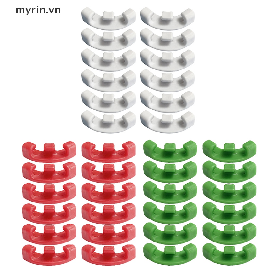 Set 12 Dụng Cụ Kẹp Uốn Cong Cành Cây Bằng Nhựa 90 Độ