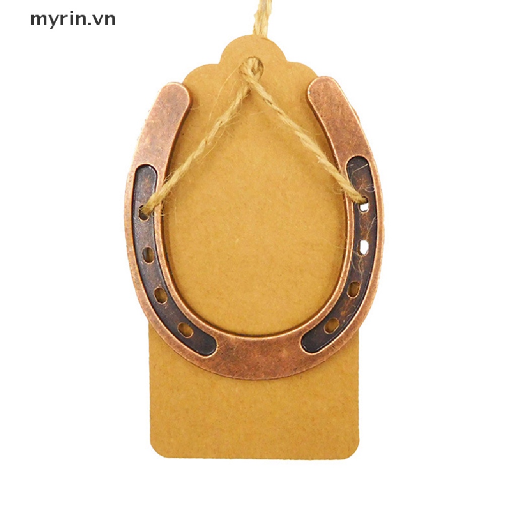 Thẻ Giấy Kraft Kim Loại Ghi Tên Để Bàn Tiệc Cưới