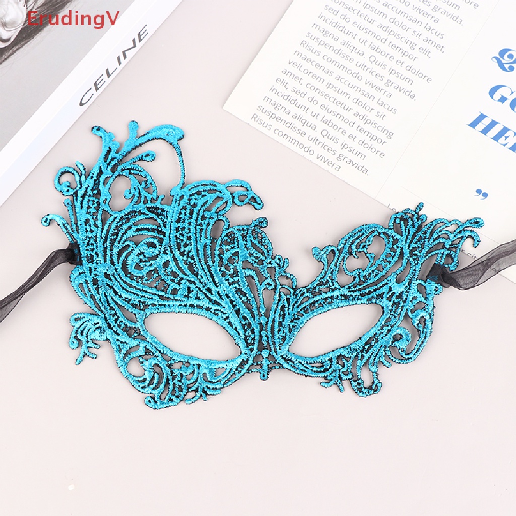 Mặt Nạ Ren Đồng Hóa Trang Halloween