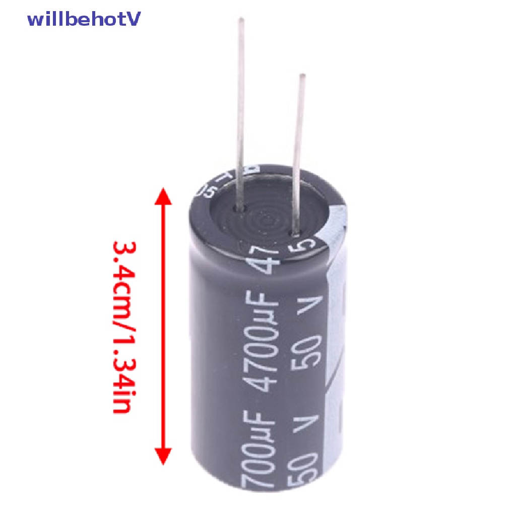 1 Tụ Điện Nhôm 105 18 * 35mm 4700uF 50V Chuyên Dụng°Phụ Kiện Chuyên Dụng Dành Cho Xe Hơi