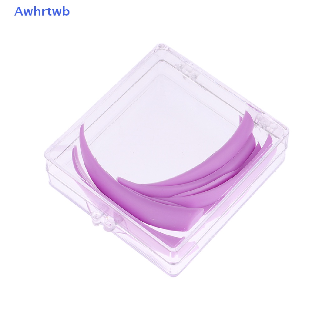 Set 4 Cặp Đệm Silicone Hỗ Trợ Uốn Mi Tiện Lợi Mới