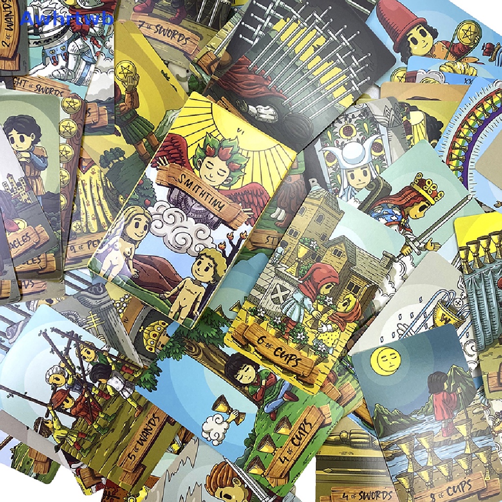 Bộ Bài Tarot Awhrtwb Smithy Fate Divination Mới