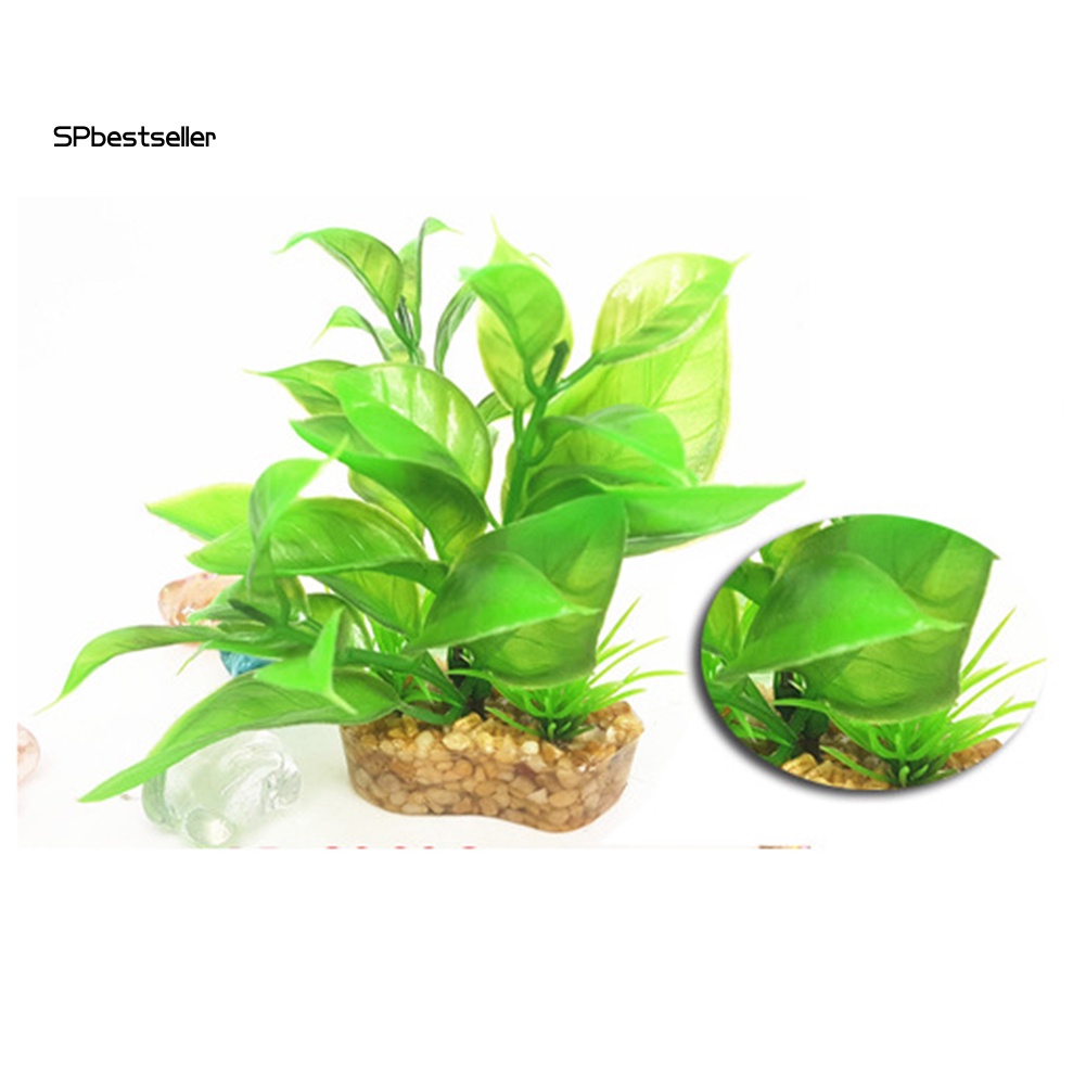 Cây Cỏ Nhựa Nhân Tạo Trang Trí Bể Cá