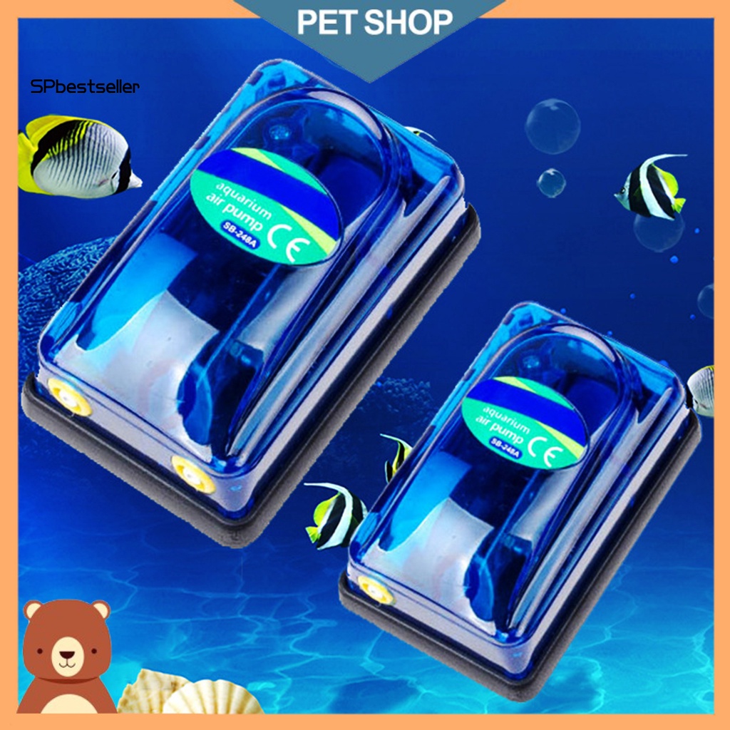 Máy Bơm Oxy Cho Bể Cá Một / Hai Đầu Tiện Dụng