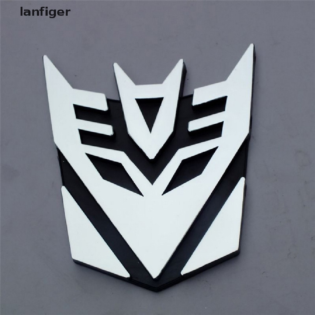 Miếng Dán Logo Transformers 3D Bảo Vệ Xe Hơi