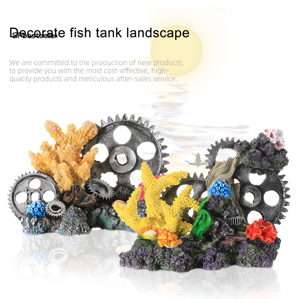 San Hô Nhân Tạo Bằng Resin Cho Trang Trí Bể Cá