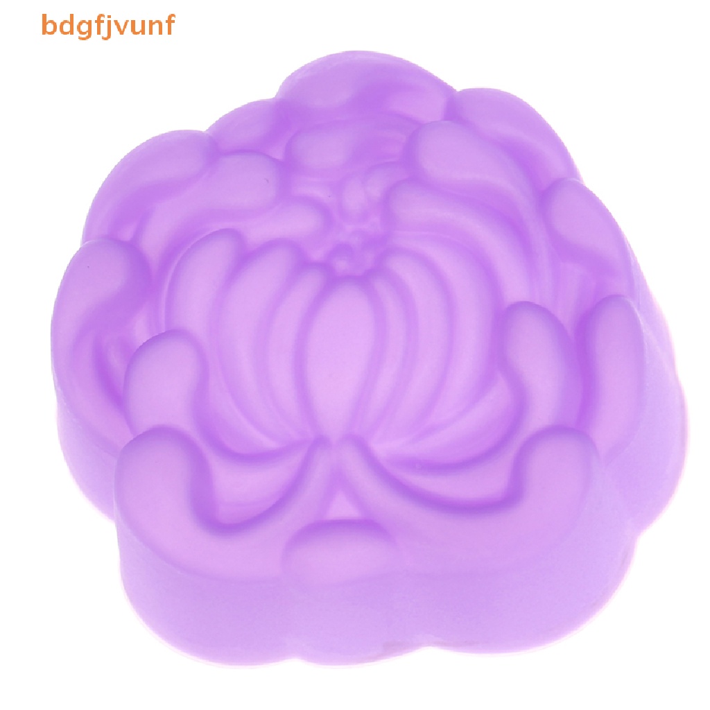 Set 12 Khuôn Silicon Làm Bánh Pudding Hình Hoa Cúc 5cm