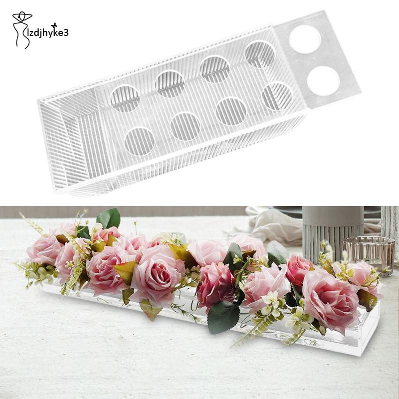 Chậu Hoa Bằng Nhựa Acrylic Kèm Giá Đỡ Độc Đáo Trang Trí Nhà Cửa / Kỷ Niệm 3 Năm