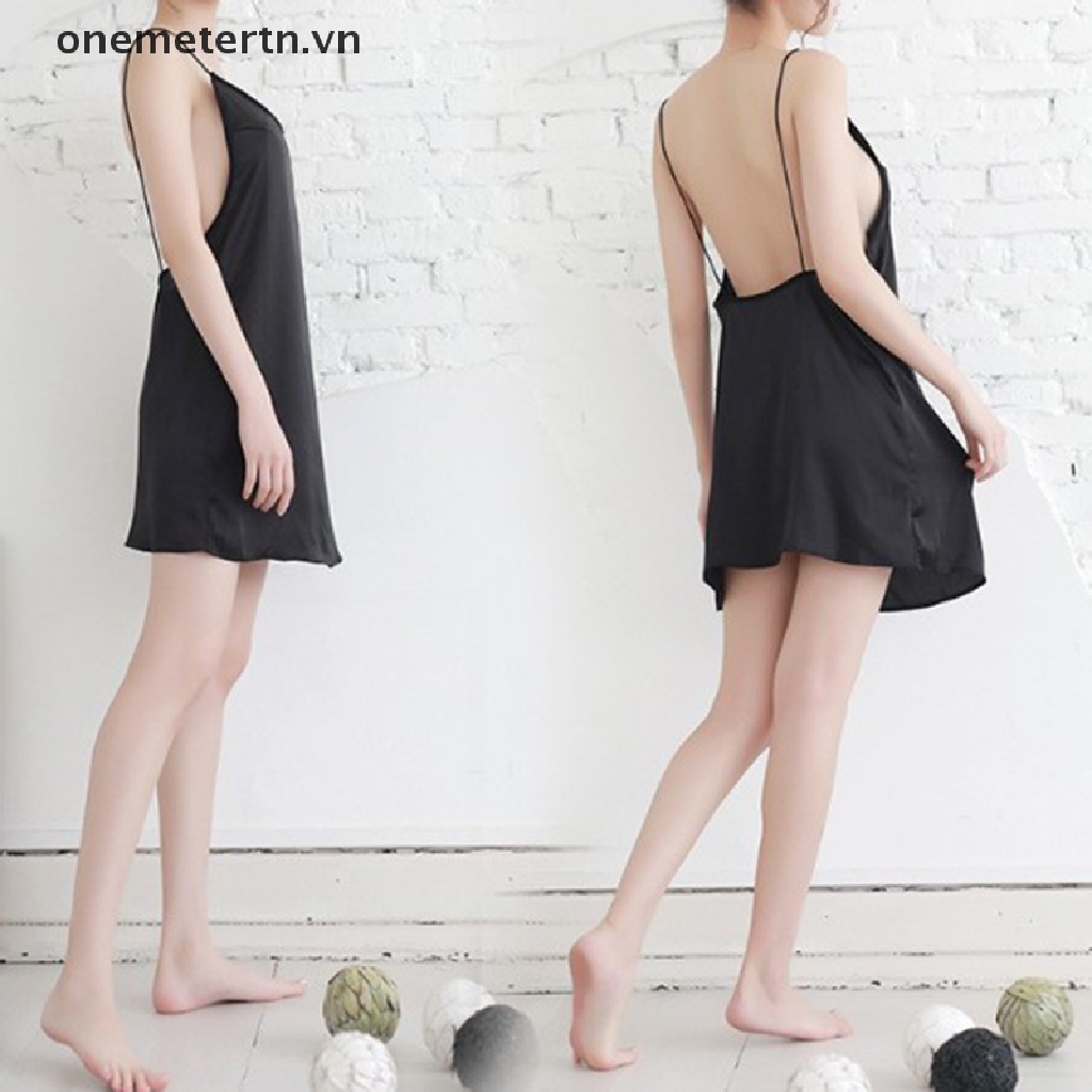 Đồ Ngủ Hai Dây Hở Lưng Gợi Cảm Cho Nữ