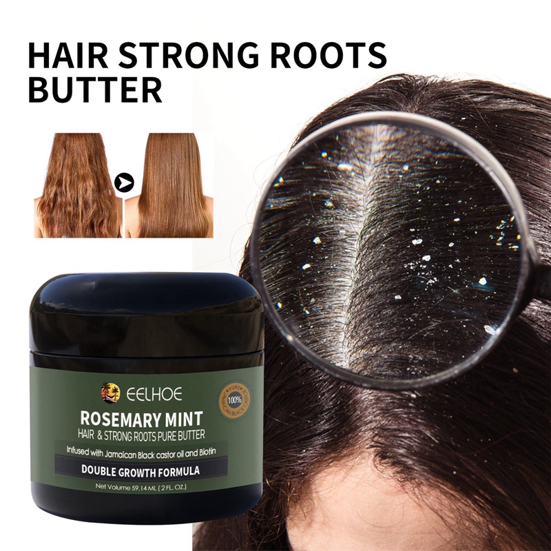 Tinh Dầu Thầu Dầu Aasleaty 59ml Không Chứa Biotin &amp; Jamaican Giúp Làm Dày Tóc Và Nuôi Dưỡng Da Đầu Khô / Tách Tóc / Toàn Bộ Các Loại Tóc
