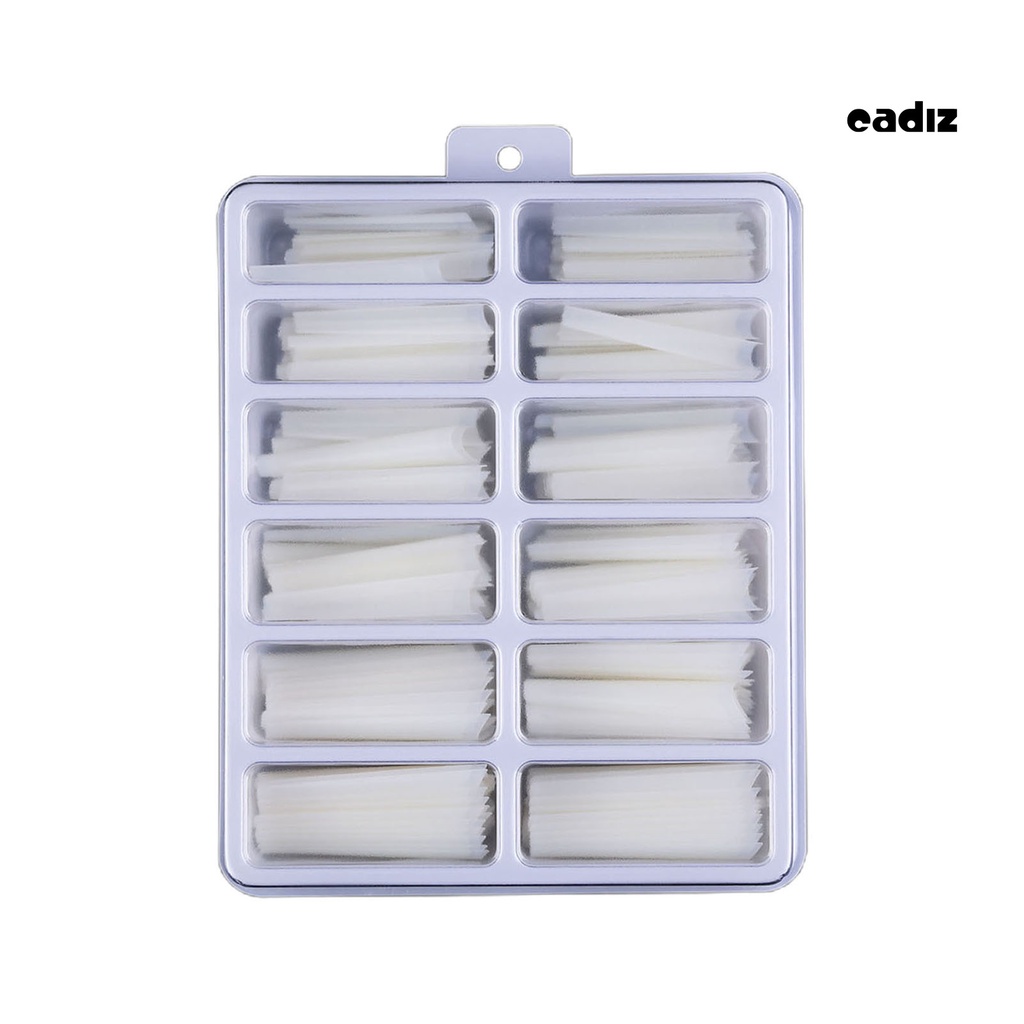 Hộp 240 Móng Tay Giả Kiểu Pháp Siêu Dài Trong Suốt Tự Nhiên Cho Nữ