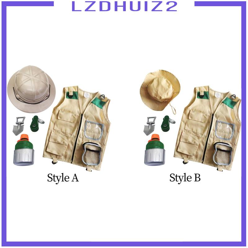 Bộ Đồ Chơi Áo Vest Có Thể Giặt Được [Lzdhuiz] Giáo Dục Phiêu Lưu Ngoài Trời
