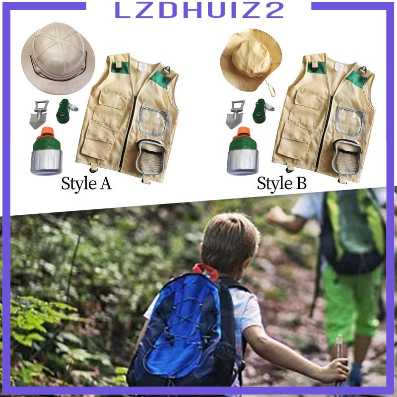 Bộ Đồ Chơi Áo Vest Có Thể Giặt Được [Lzdhuiz] Giáo Dục Phiêu Lưu Ngoài Trời