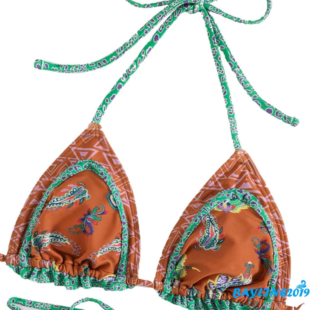 Bộ Đồ Bơi Bikini Phong Cách Dân Tộc Quyến Rũ Cho Nữ