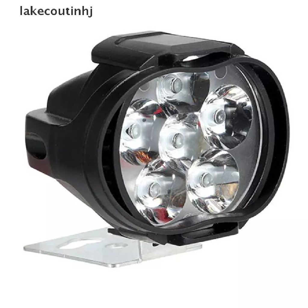 Lakecou 1 Đèn Pha led 6 Bóng Siêu Sáng Cho Xe Mô Tô