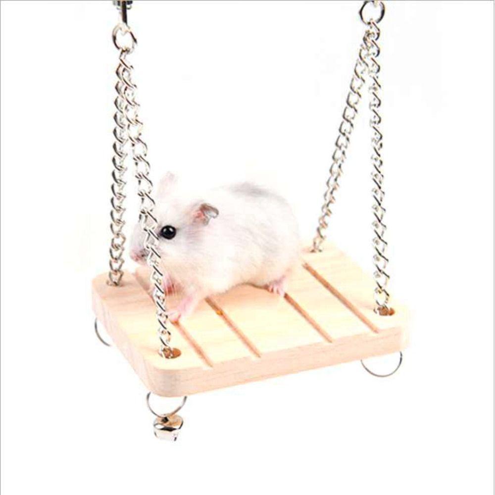 Võng Gỗ Treo Cho Chuột Hamster / Sóc / Heo Guinea