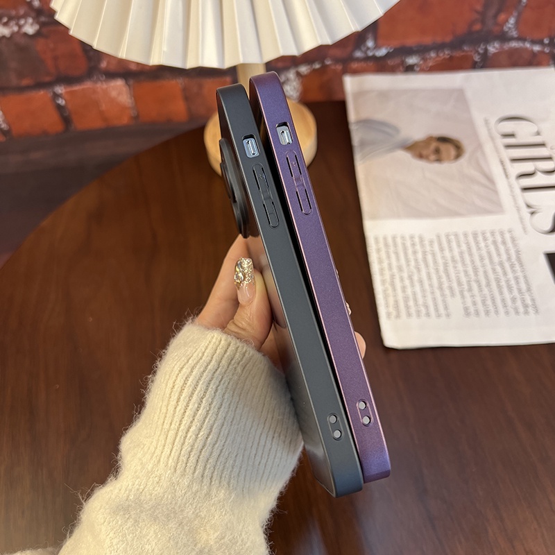 Ốp Điện Thoại PC Cứng Chống Sốc Màu Laser Sang Trọng Cho iPhone 14 13 12 11 Pro Max 14 Plus 13 14 Pro Max