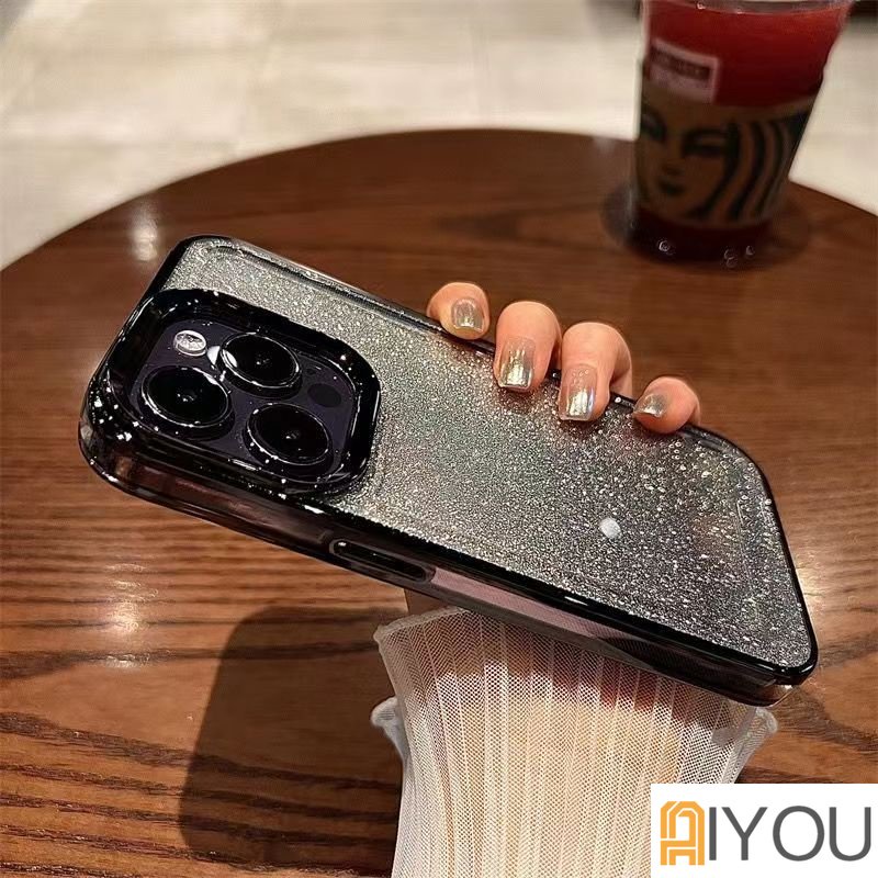 Ốp Điện Thoại Cứng Chống Sốc Lấp Lánh Cho iPhone 14 13 12 11 Pro MAX 7 + 8Plus SE 2020 XR XS MAX X XR