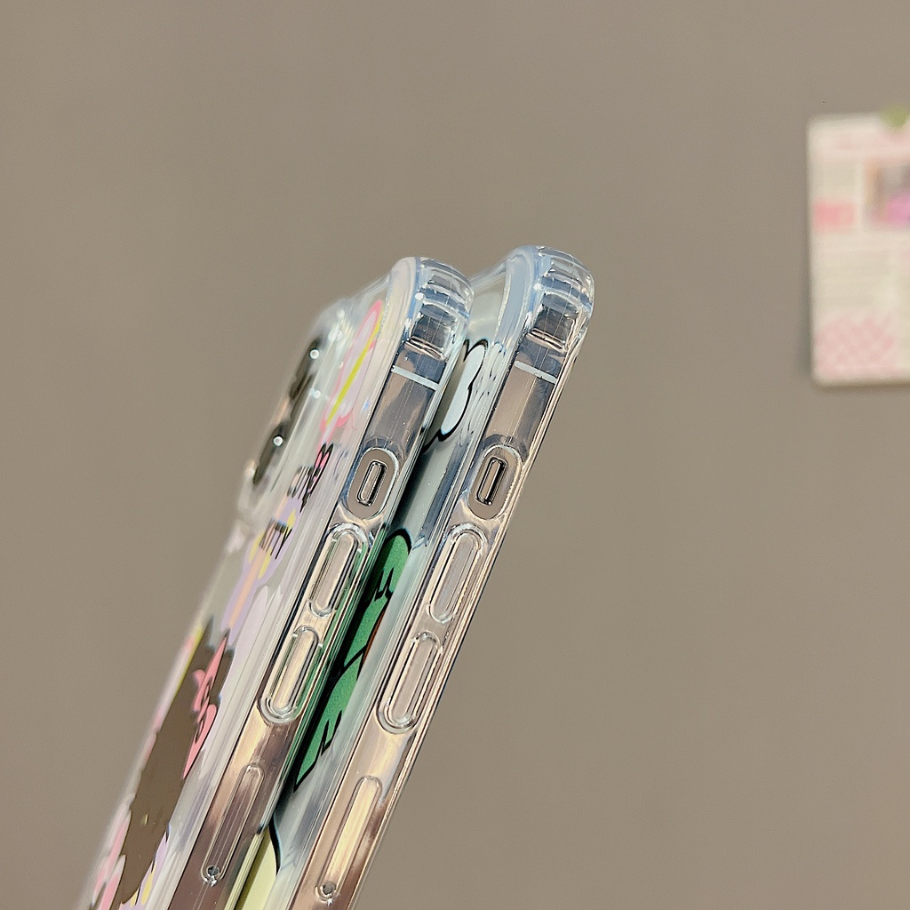 Ốp Điện Thoại TPU Silicon Mềm Hình Mèo Kitty Có Dây Đeo Cho iPhone 13 12 11 PRO 14 PRO MAX