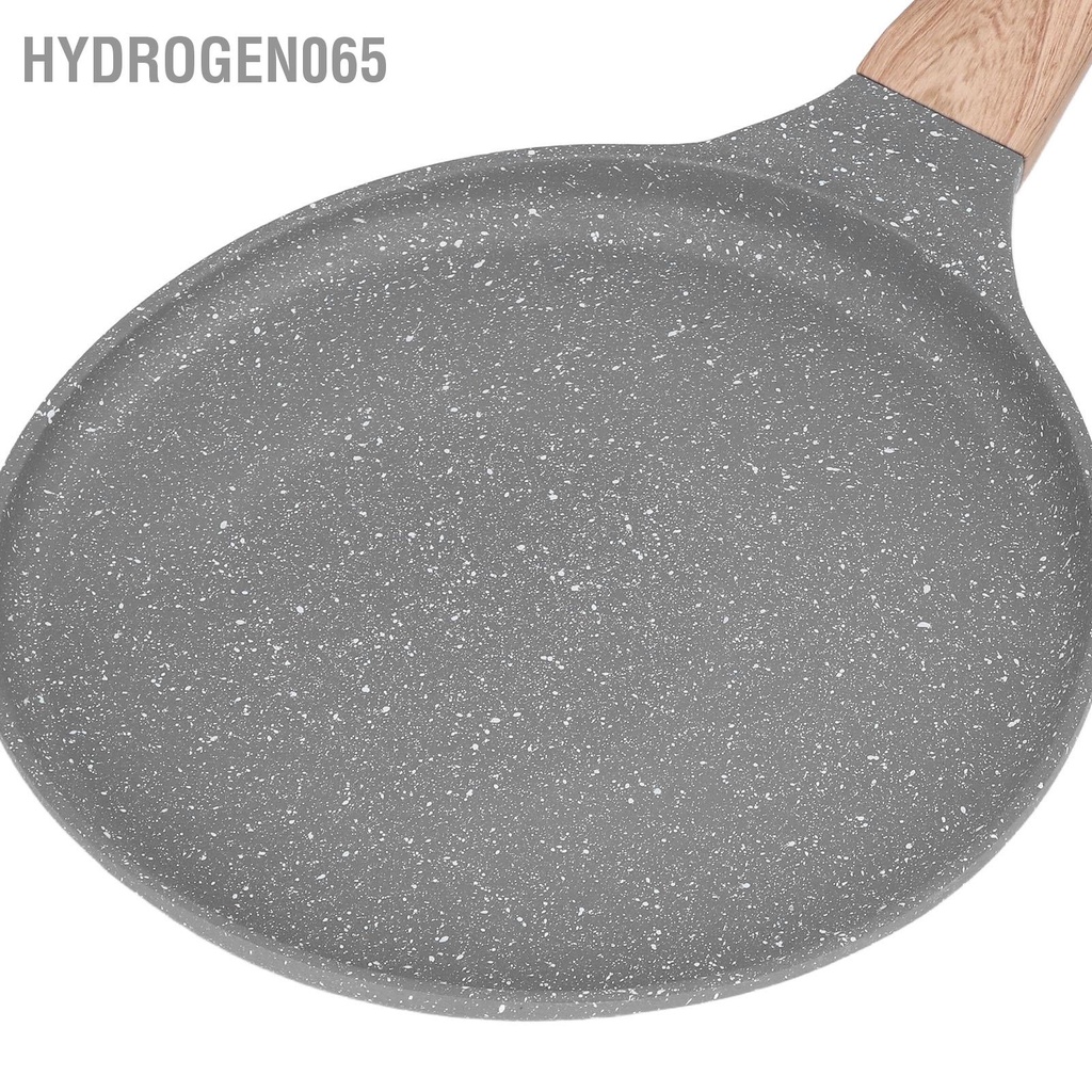 Hydrogen065 Chảo có Đế Từ Tính Dẫn Nhiệt Nhanh Chống Dính Pancake Bằng Hợp Kim Nhôm Cho Hamburger Bít Tết Trứng Tráng