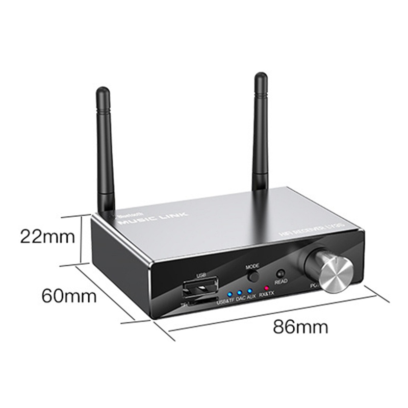 Thiết Bị NhậN Âm Thanh DAC Bluetooth 5.3 6 Trong 1 KèM Phụ KiệN Chuyên DụNg