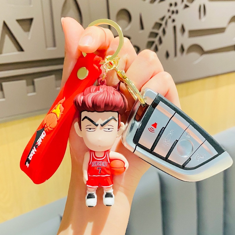 Mới Móc Khóa Hình Nhân Vật Anime Slam Dunk Sakuragi Hanamichi