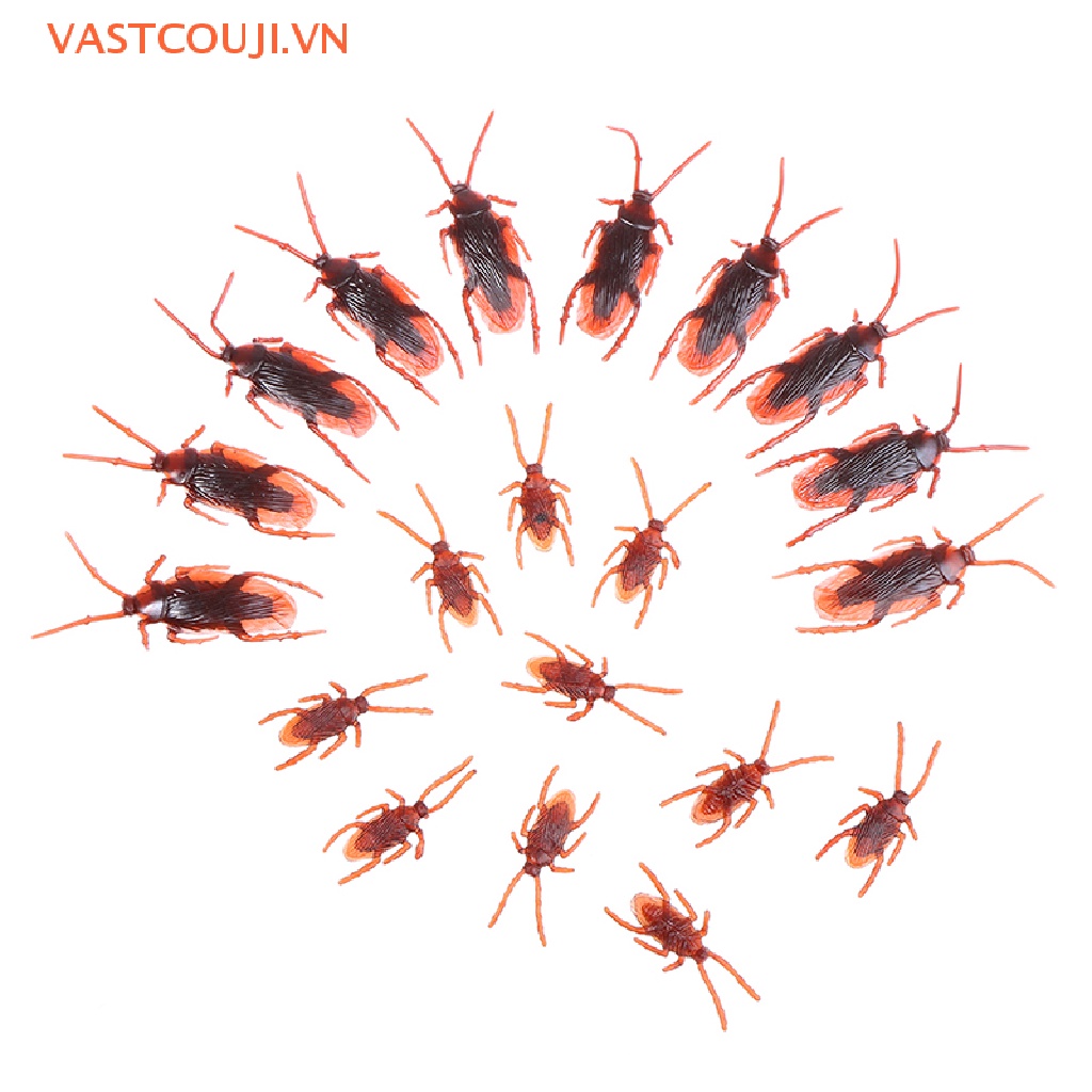 Set 20 Mô Hình Con Gián Giả Dùng Làm Đồ Chơi Cho Trẻ