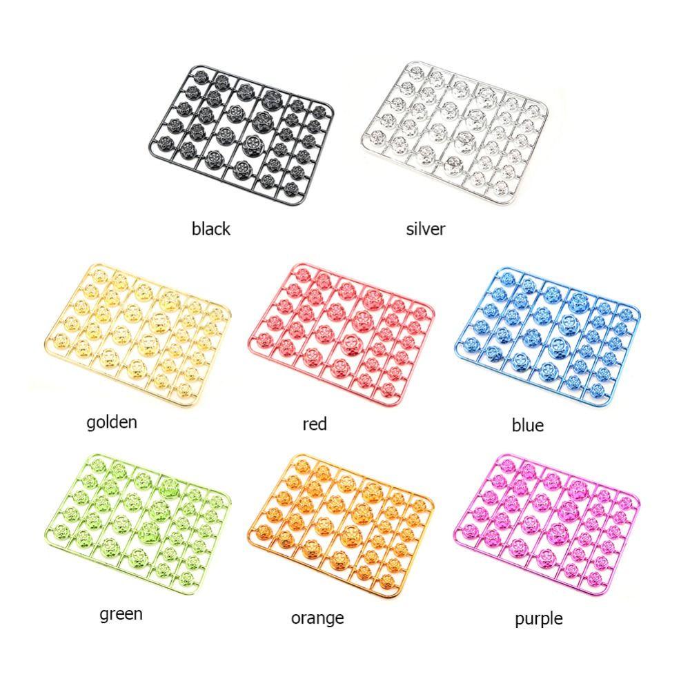 Bộ 30 Ốc Vít Chống Bụi Trang Trí Bánh Xe Máy / Xe Hơi