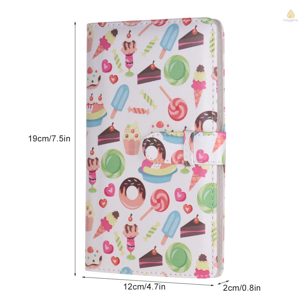 Cuốn Album Ảnh 96 Ngăn Mini Dành Cho Fujifilm Instax Mini 9 8 7s 70 25 50s 90 Thẻ