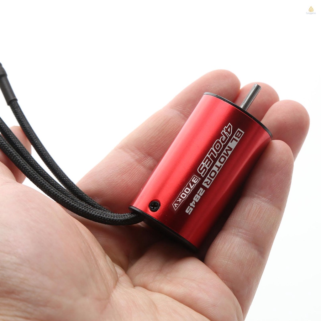 Động Cơ Không Chổi Than S2845 3700KV Chống Thấm Nước Thay Thế Cho Xe Điều Khiển Traxxas Trx4 HSP 1 / 12