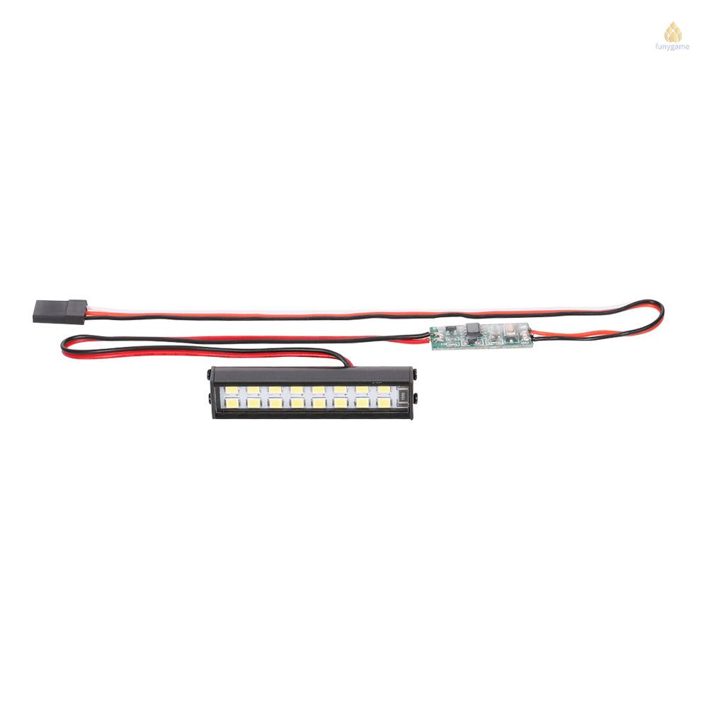 Dây Đèn LED 55mm / 2.2in 16 Bóng Cho Xe Điều Khiển 1 / 10 Traxxas Trx-4 Trx-6 D90 HSP Redcat RC 4WD Tamiya Axial SCX10 HPI RC DIY