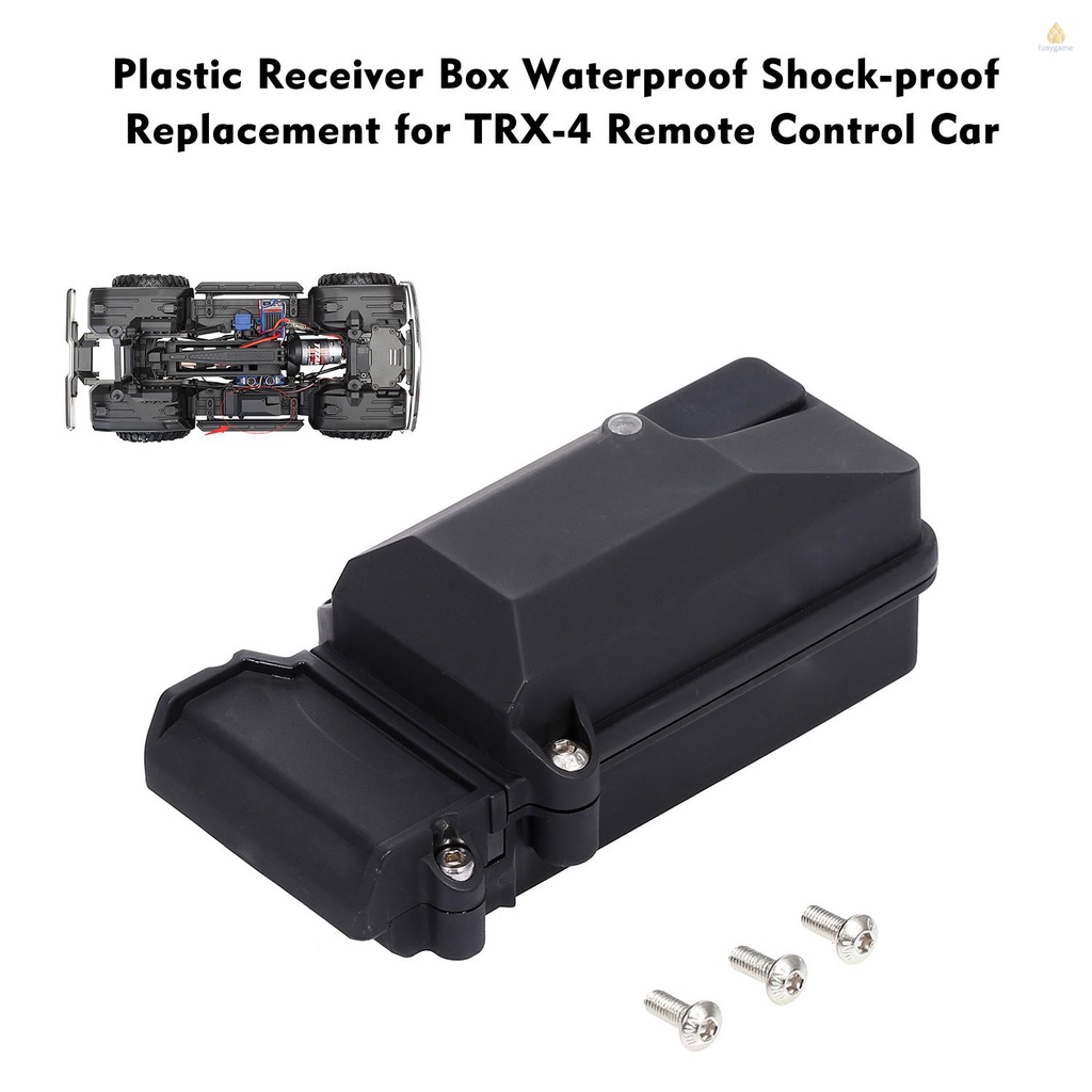 Hộp Nhận Tín Hiệu Bằng Nhựa Chống Nước Chống Sốc Cho Xe Điều Khiển TRX-4