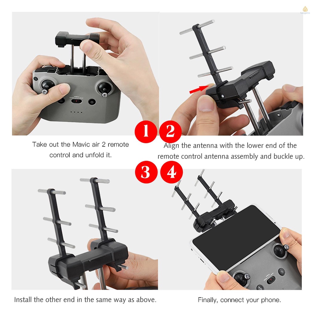 Ăng Ten Tăng Cường Tín Hiệu 2.4Ghz Tương Thích Với Mavic Air 2 DJI Mini 2 Drone