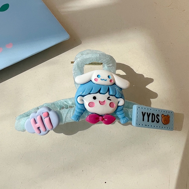 SANRIO Kẹp Tóc Hình Nhân Vật Hoạt Hình Dễ Thương