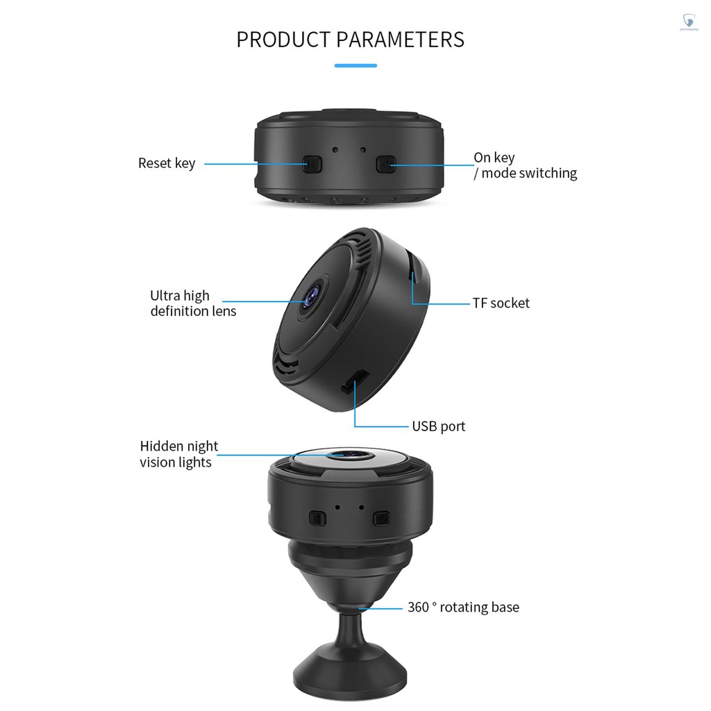 Camera Thể Thao F8 V380 DV Có Thể Quay Đêm